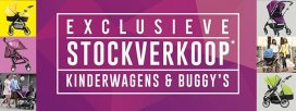 Stockverkoop kinderwagens en buggy's.