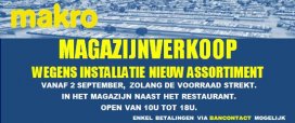 Magazijnverkoop Makro Deurne