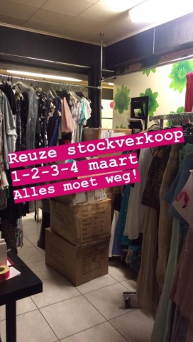 Stockverkoop Zoeloe