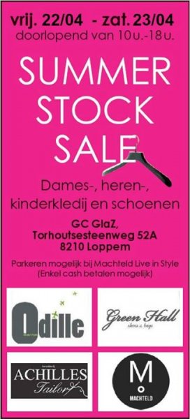 Summer Stock Sale kleding  + schoenen