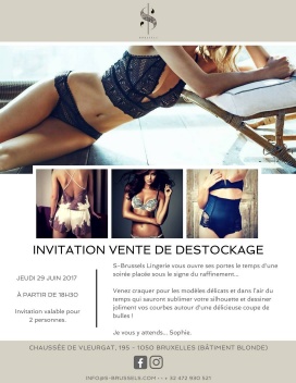 Stockverkoop S-Brussels Lingerie