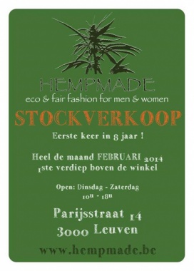 Hempmade stockverkoop